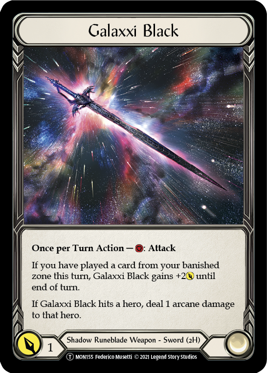 Galaxxi Black [U-MON155] Unlimited Edition Normal
