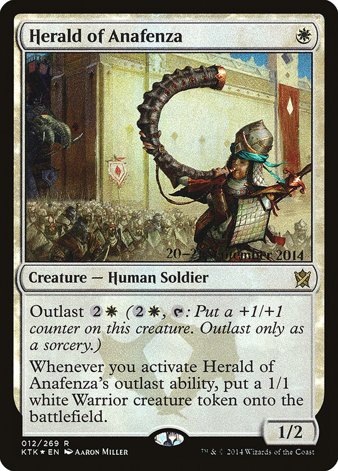 Herald of Anafenza [Khans of Tarkir Promos]