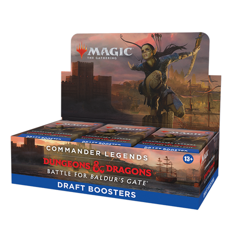 Magic the Gathering: Commander Legends Battle for Baldur's Gate - Draft Display forside