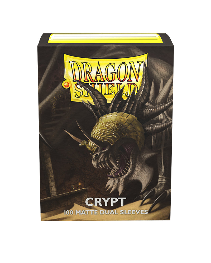 Dragon Shield: Dual Matte Sleeves (100) - Crypt Neonen forside
