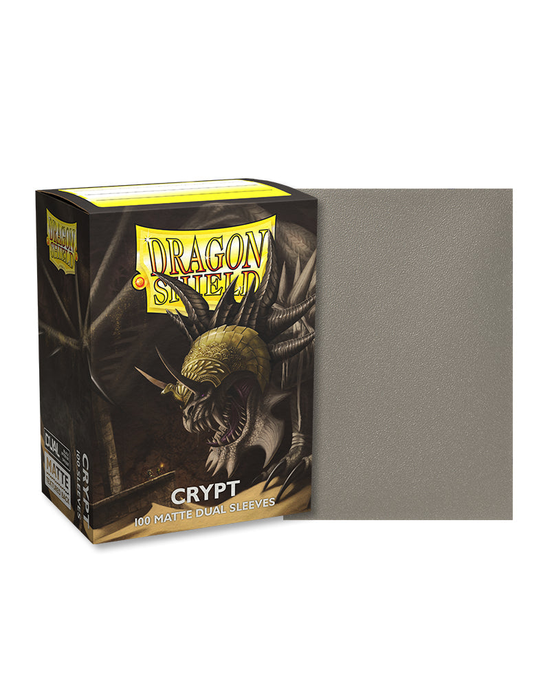 Dragon Shield: Dual Matte Sleeves (100) - Crypt Neonen indhold