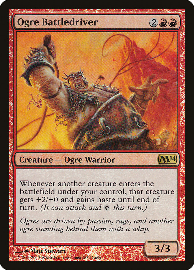 Ogre Battledriver [Duels of the Planeswalkers 2013 Promos ]