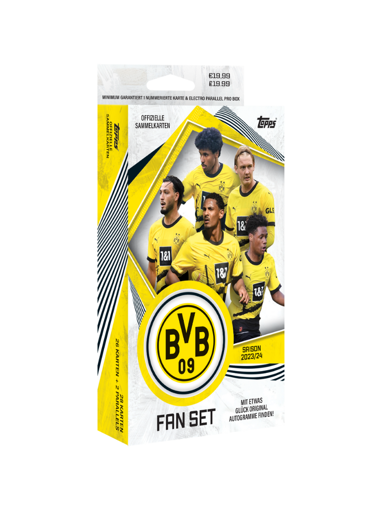 Fodboldkort Topps BVB Dortmund Fan Set 2023/24