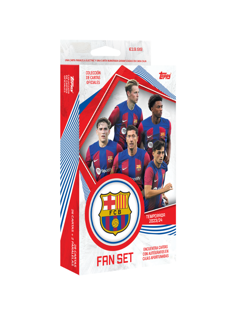 Fodboldkort Topps FC Barcelona Fan Set 2023/24