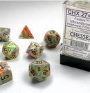 Festive™ – Polyhedral Vibrant w/brown 7-Die Set
