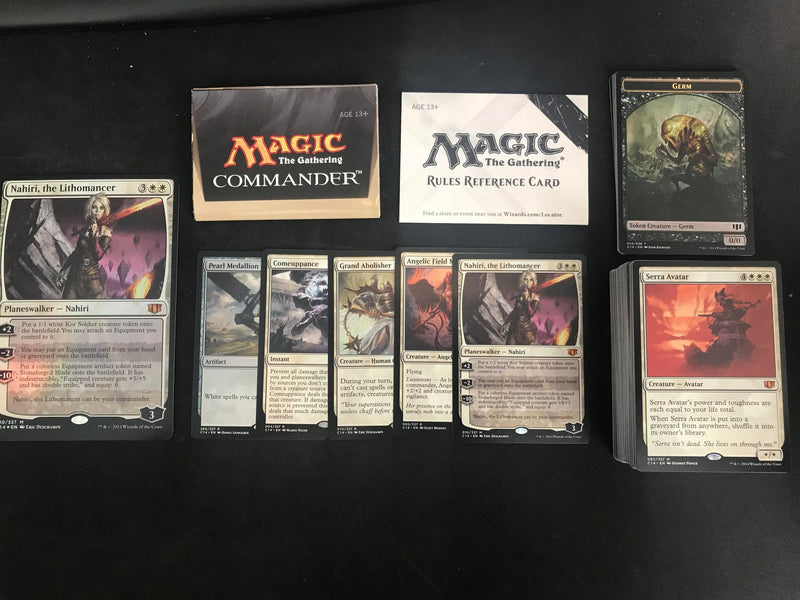 Magic Commander 2014 Deck - Forged In Stone (Box opened, All Original Content Inside)