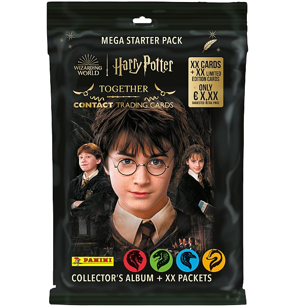Panini Harry Potter Together Contact Trading Cards Starter Pack