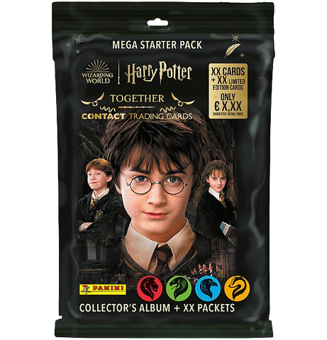 Panini Harry Potter Together Contact Trading Cards Starter Pack