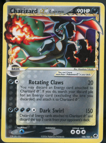 Charizard Gold Star #100 [Dragon Frontiers]