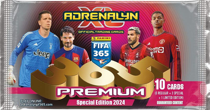 Fodboldkort Panini FIFA 365 2024 - Premium Booster pakke