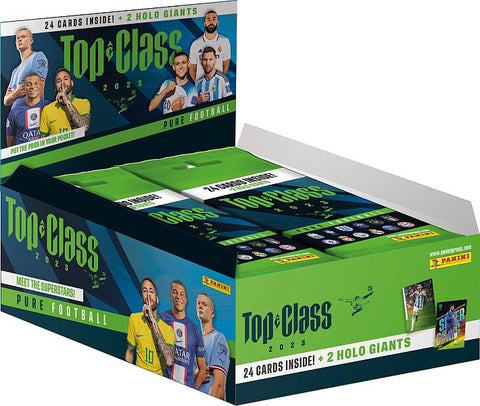 Fodboldkort Panini Top Class 2023 - Fat Pack Display Box