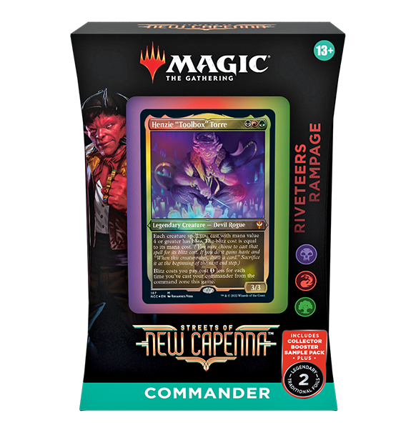 Magic the Gathering: Streets of New Capenna Commander Deck - Riveteers Rampage