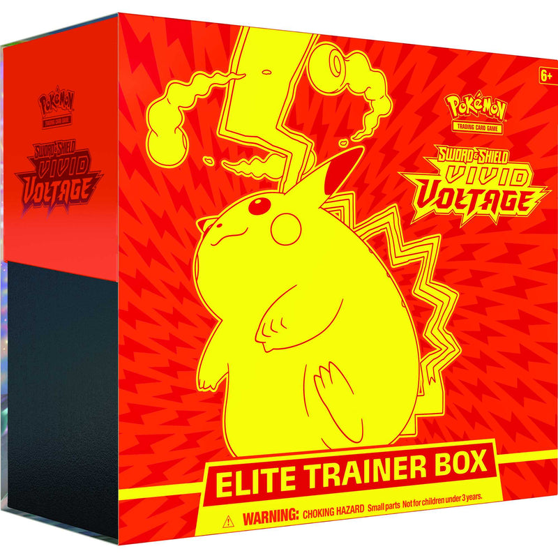 Pokemon Sword & Shield 4 Vivid Voltage Elite Trainer Box