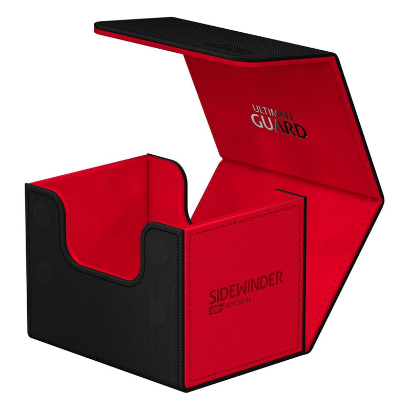 Ultimate Guard: Sidewinder Deck Case 100+ SYNERGY XenoSkin - Black/Red