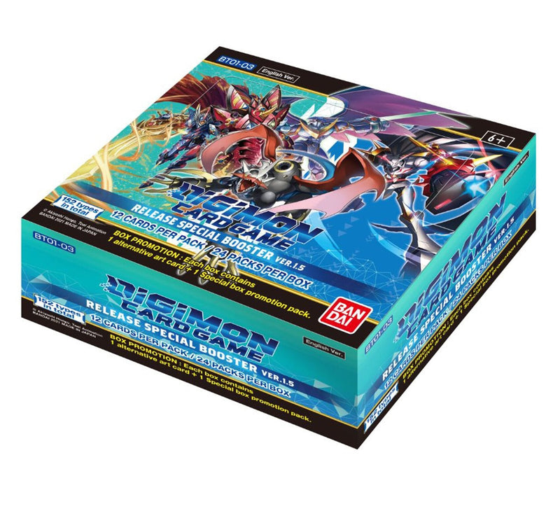Digimon Card Game - Release Special Booster (ver. 1.5) Display